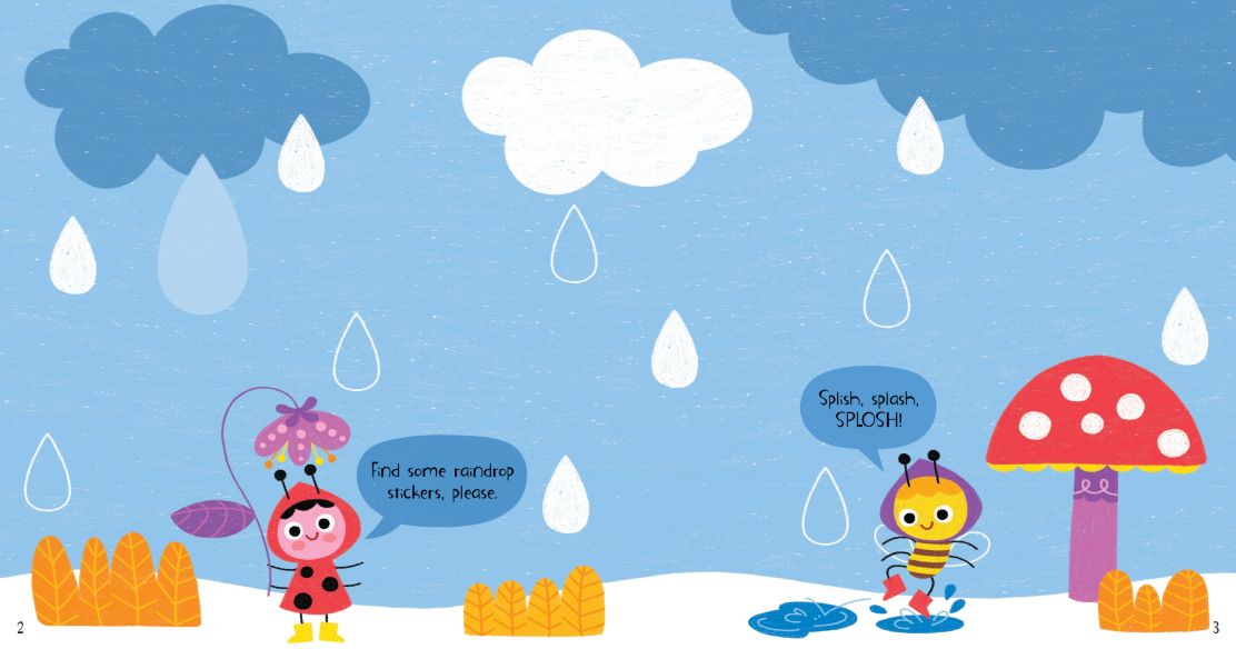 Usborne® Little Children's Sticker book - Usborne - Könyv - OduStore