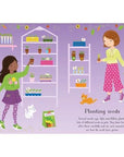 Usborne Little Stickers Dolly Dressing - Easter - Matricák Dolly Dressing - Húsvét - Usborne - Könyv