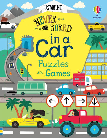 Usborne® Never Get Bored in a Car Puzzles & Games - Usborne - könyv - OduStore