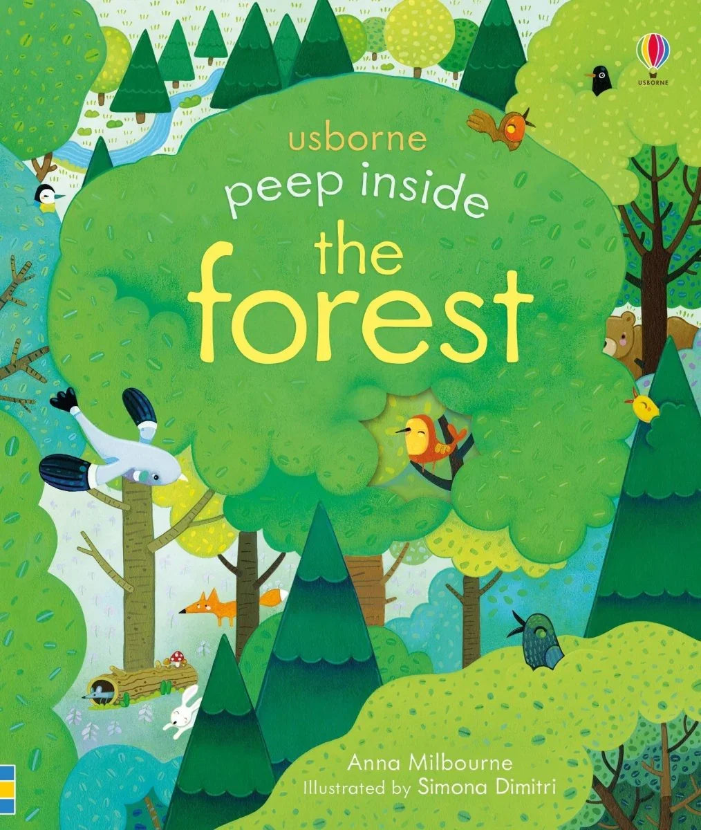 Usborne Peep Inside The Forest - Kukucskálj be az erdőbe - Usborne - Könyv