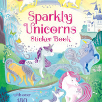 Usborne® Sparkly Unicorns Sticker Book - Usborne - Könyv - OduStore