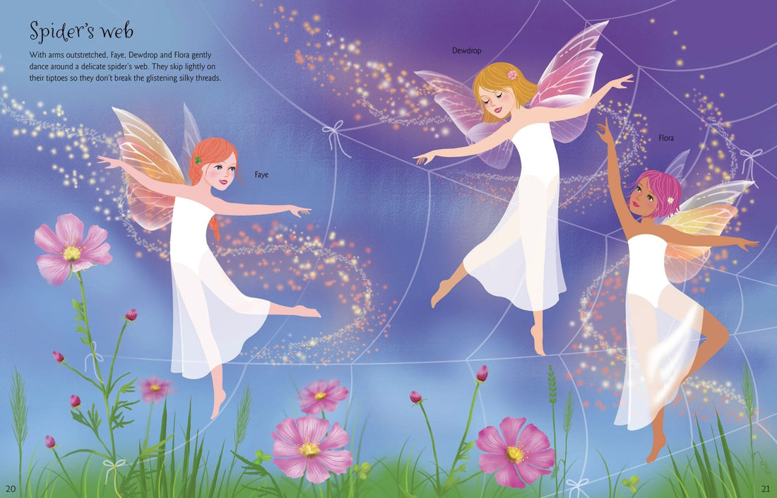 Usborne® Sticker Dolly Dressing - Dancing Fairies - Usborne - Könyv - OduStore