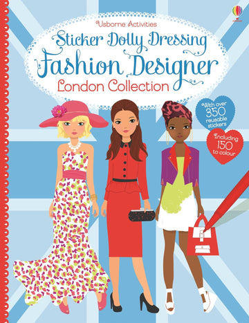 Usborne® Sticker Dolly Dressing - London Collection - Usborne - Könyv - OduStore