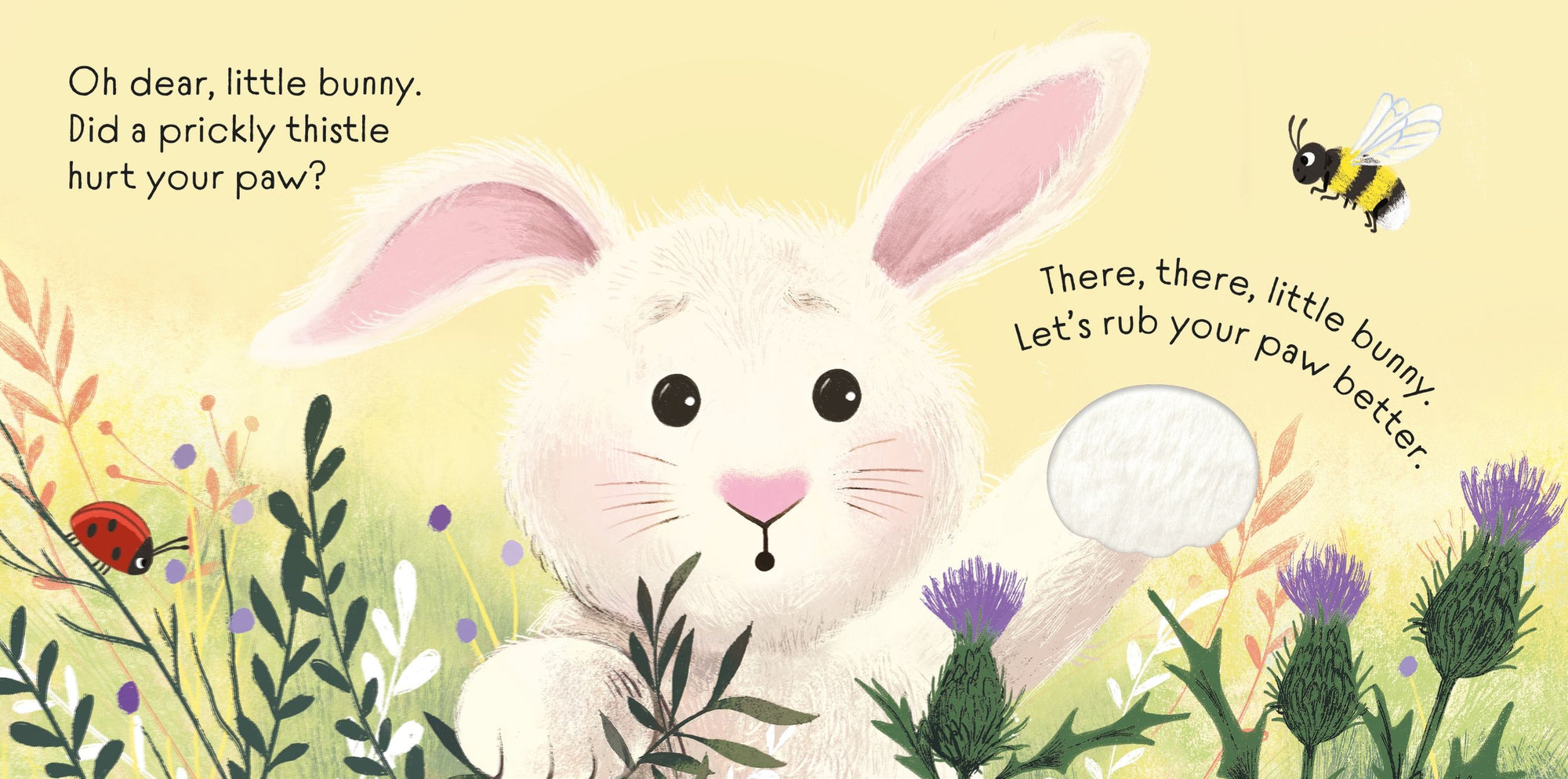 Usborne There There Little Bunny - Touchy - Feely Könyv - Usborne - Könyv