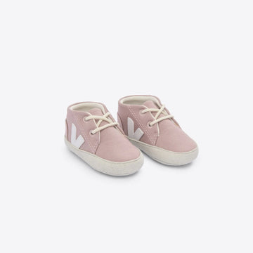 Veja® Baby Canvas Vászoncipő - Babe/White - Veja - Lábbeli > Cipő - OduStore