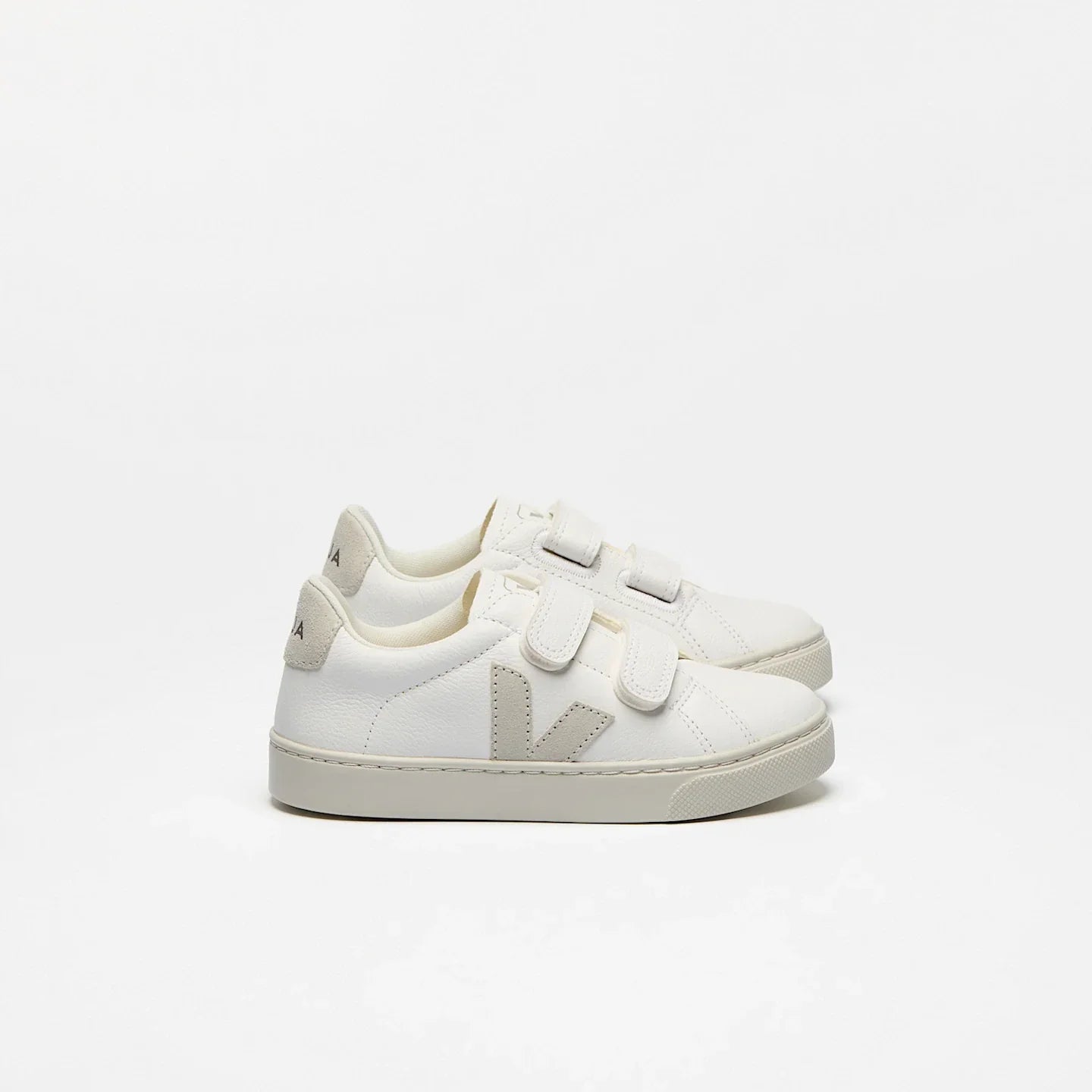 Veja Small Esplar Leather Shoe – Extra-White Natural
