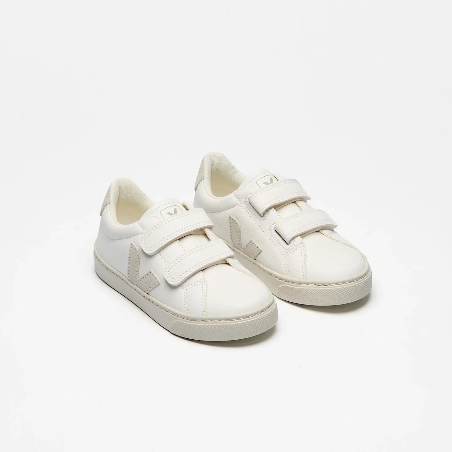 Veja Small Esplar Leather Shoe – Extra-White Natural