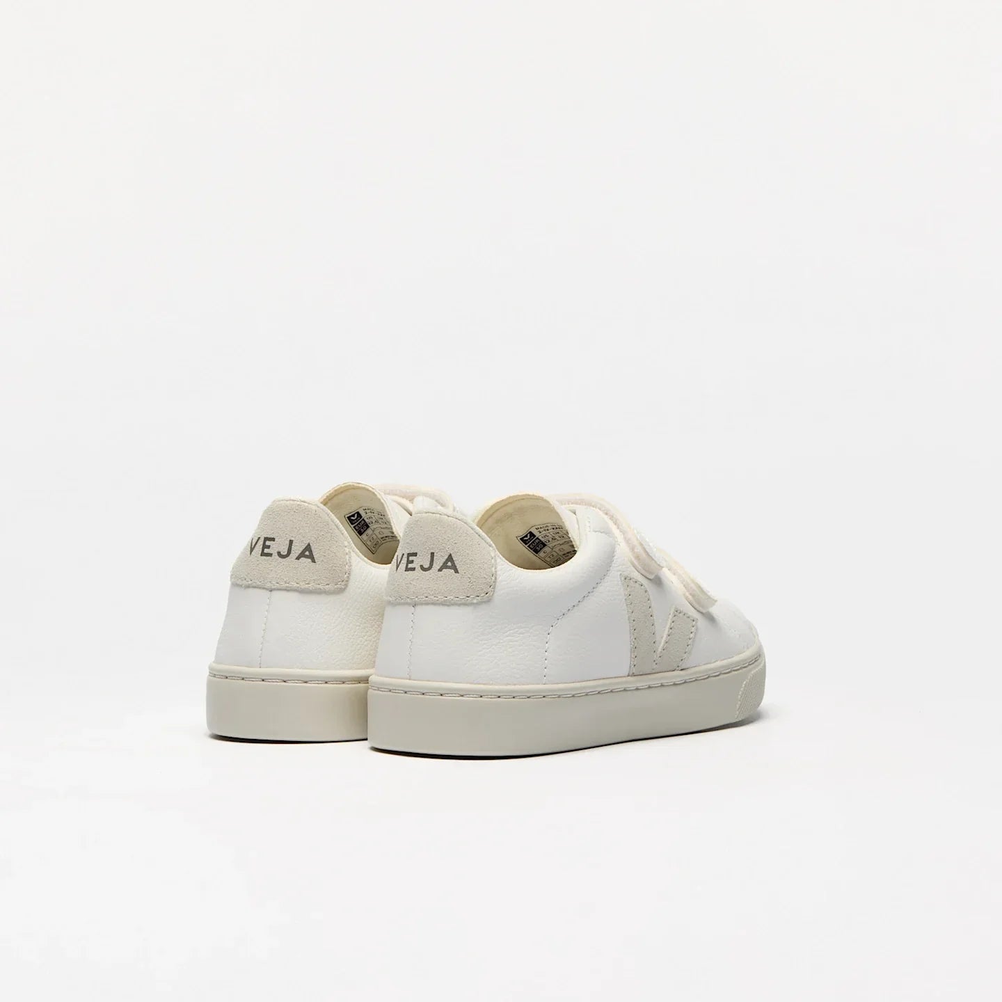 Veja Small Esplar Leather Shoe – Extra-White Natural