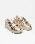 Veja Small Esplar Leather Shoes – Platine White