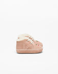 Veja x Konges Sløjd Bébi velúrcipő – Blush