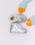 Veja Baby Fured Leather bundás bőrcipő - Silver Pierre