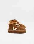Veja x Bonpoint téli babacipő - Cognac Cashew