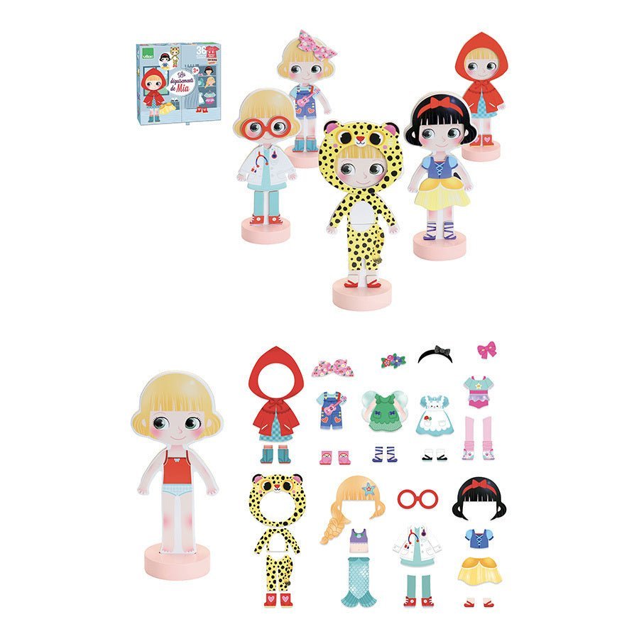 Vilac® Mágneses öltöztető játék - Mia - Vilac - Gyerekjátékok