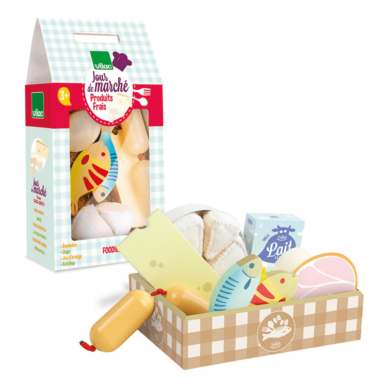 Vilac® Piaci friss termékek készlet - Vilac - Gyerekjátékok - OduStore