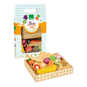 Vilac® Vágható zöldség - gyümölcs készlet - Vilac - Gyerekjátékok - OduStore