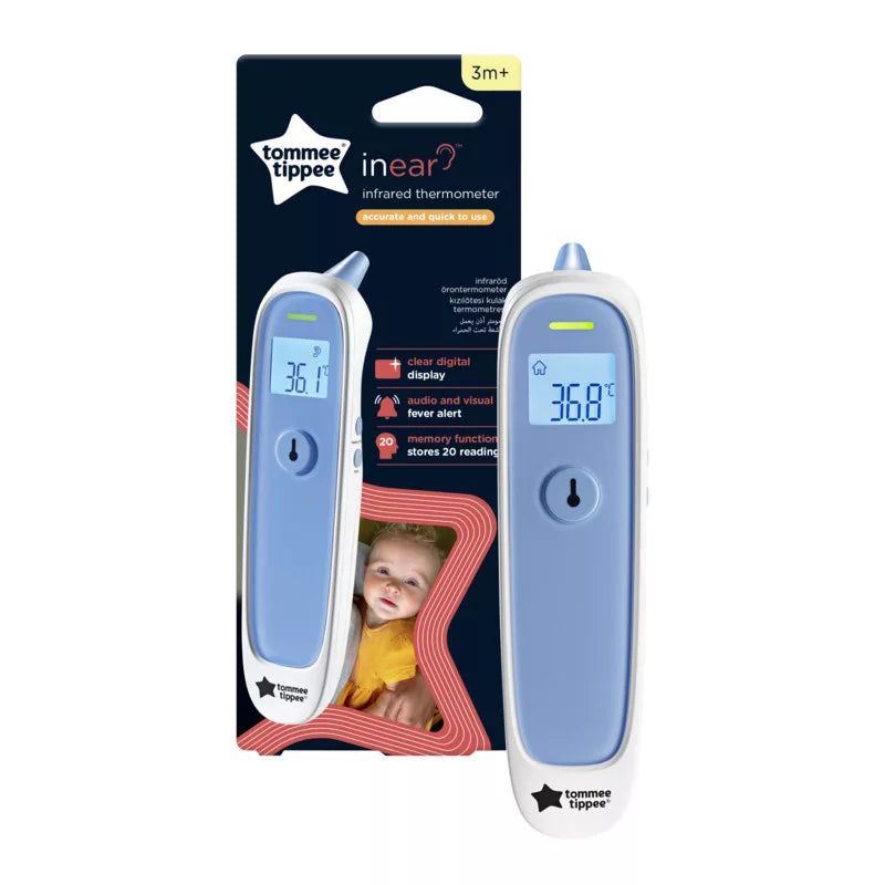 Tommee Tippee® In Ear infravörös digitális fülhőmérő