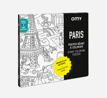 OMY® Színező poszter-Párizs