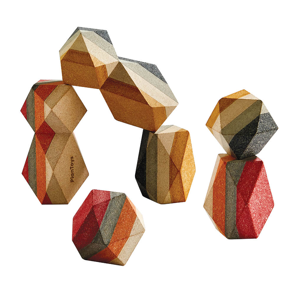 PlanToys GEO építő kövek
