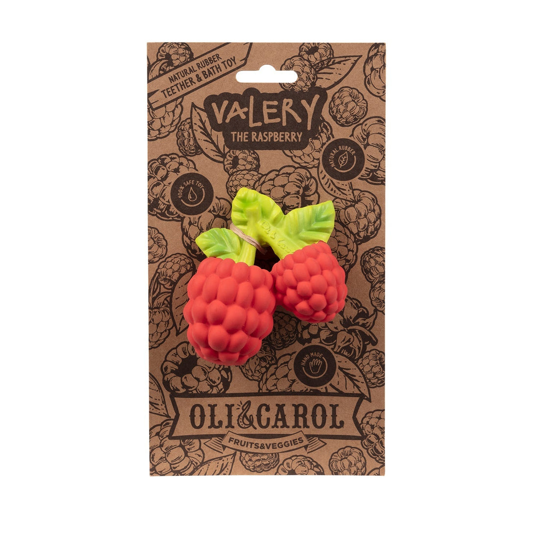 Oli&Carol® Valery the Raspberry™ - rágóka-1
