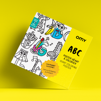 OMY® Színező poszter - ABC-1