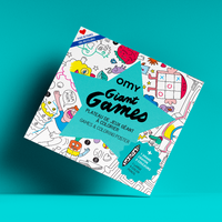 OMY® Színező poszter - Games-1