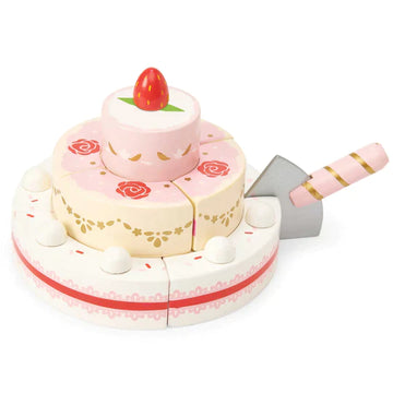Wedding strawberry cake