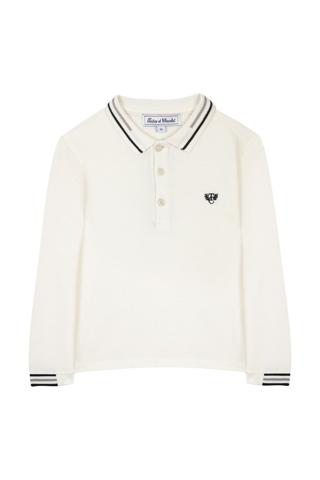 Tartine et Chocolat® Polo Manches longues Monogramme TC Hosszú ujjú-0