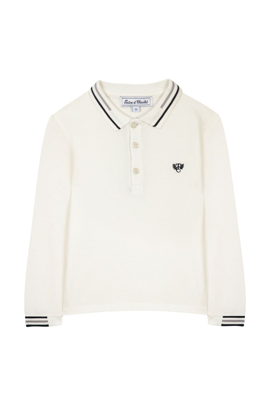 Tartine et Chocolat® Polo Manches longues Monogramme TC Hosszú ujjú-0