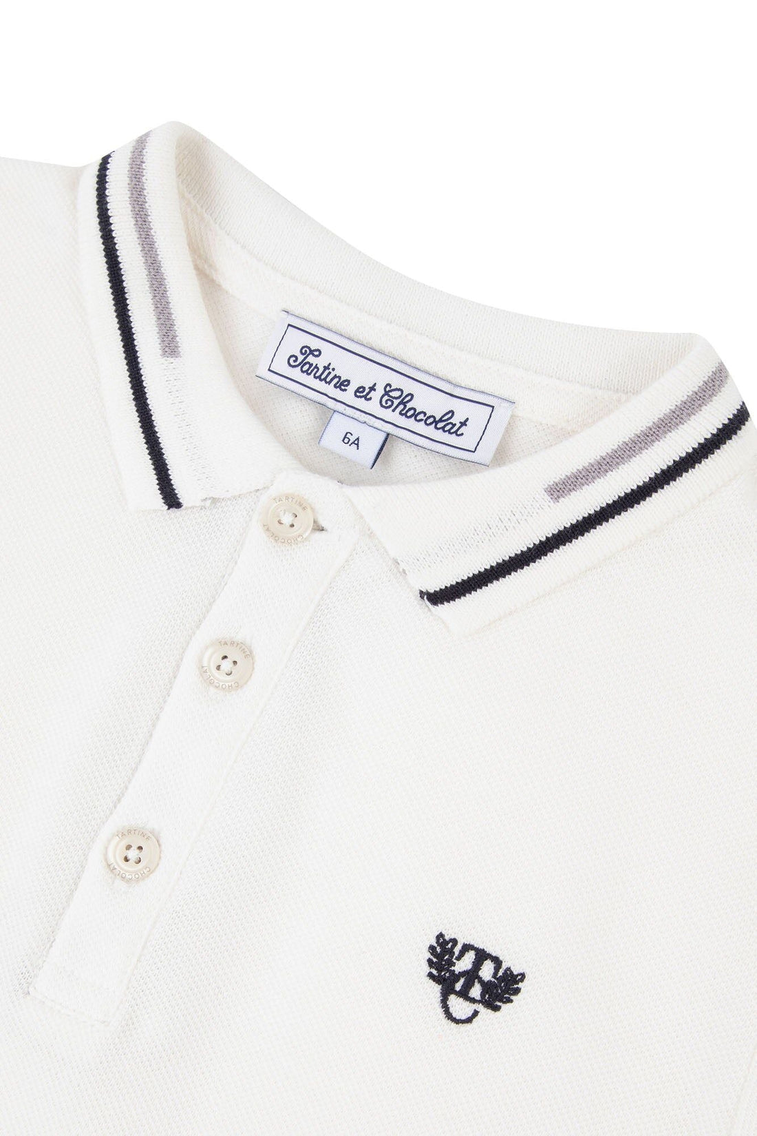 Tartine et Chocolat® Polo Manches longues Monogramme TC Hosszú ujjú-2