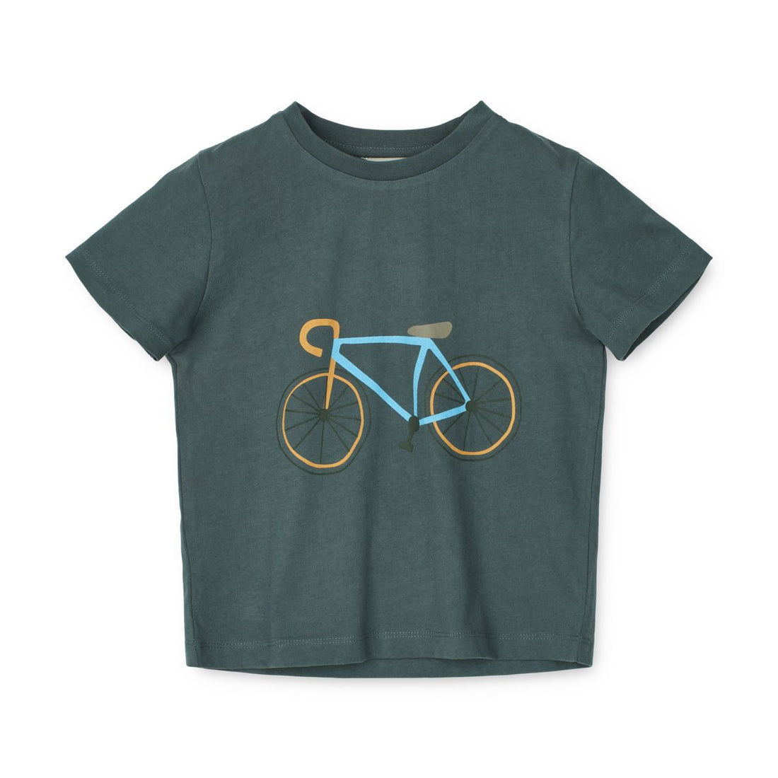 Bicikli mintás rövid ujjú póló-0