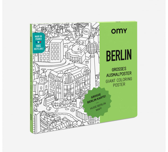 OMY® Színező poszter - Berlin-0