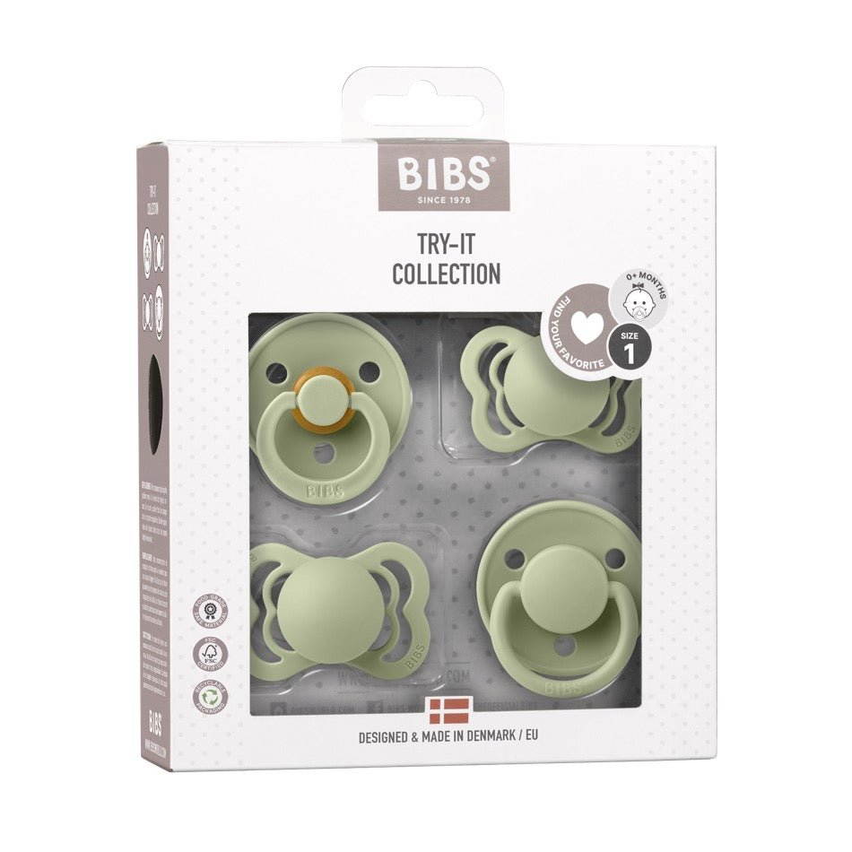 Bibs® Try It Collection™ Zsálya cumi szett 0 - 6 hó - Bibs - Cumi