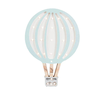 Lamp in the shape of a hot air balloon