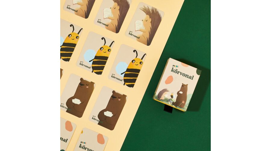 Körvonal® Mini körvonal kártya - Körvonal - Társas, kártya