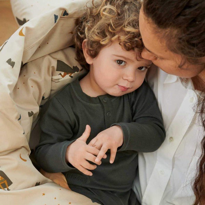 Liewood® Ingeborg™ Junior ágyneműhuzat (100x140 cm) - Superhero/Dune Mix - Liewood - Ágynemű