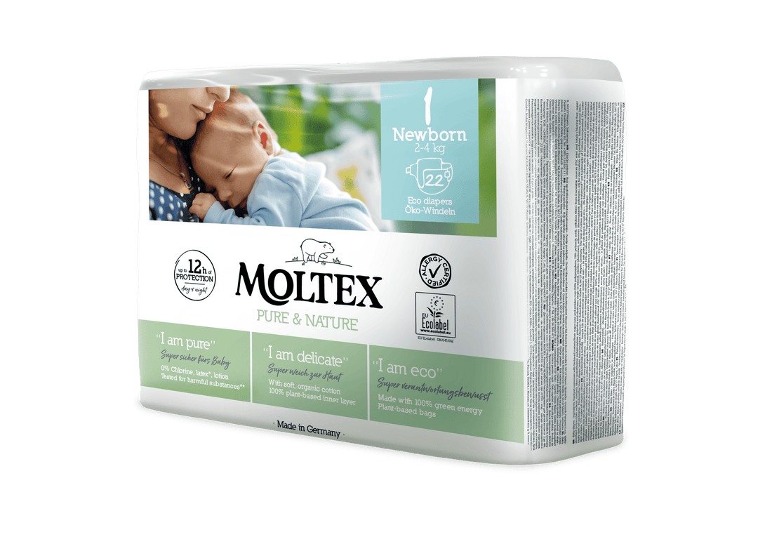 Moltex® Pure&Nature - ÖKO pelenka - Újszülött - Moltex - Babaápolás