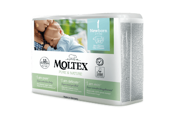 Moltex® Pure&Nature - ÖKO pelenka - Újszülött - Moltex - Babaápolás