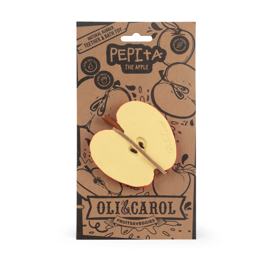 Oli&Carol® Pepita the Apple - Rágóka - Oli&Carol - Babajátékok