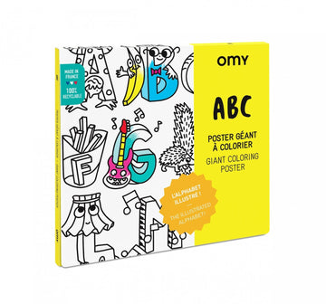 OMY® Színező poszter - ABC - OMY - Kreatív