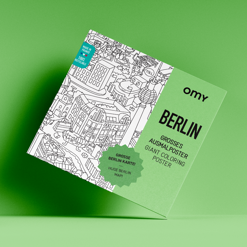 OMY® Színező poszter - Berlin - OMY - Kreatív - OduStore