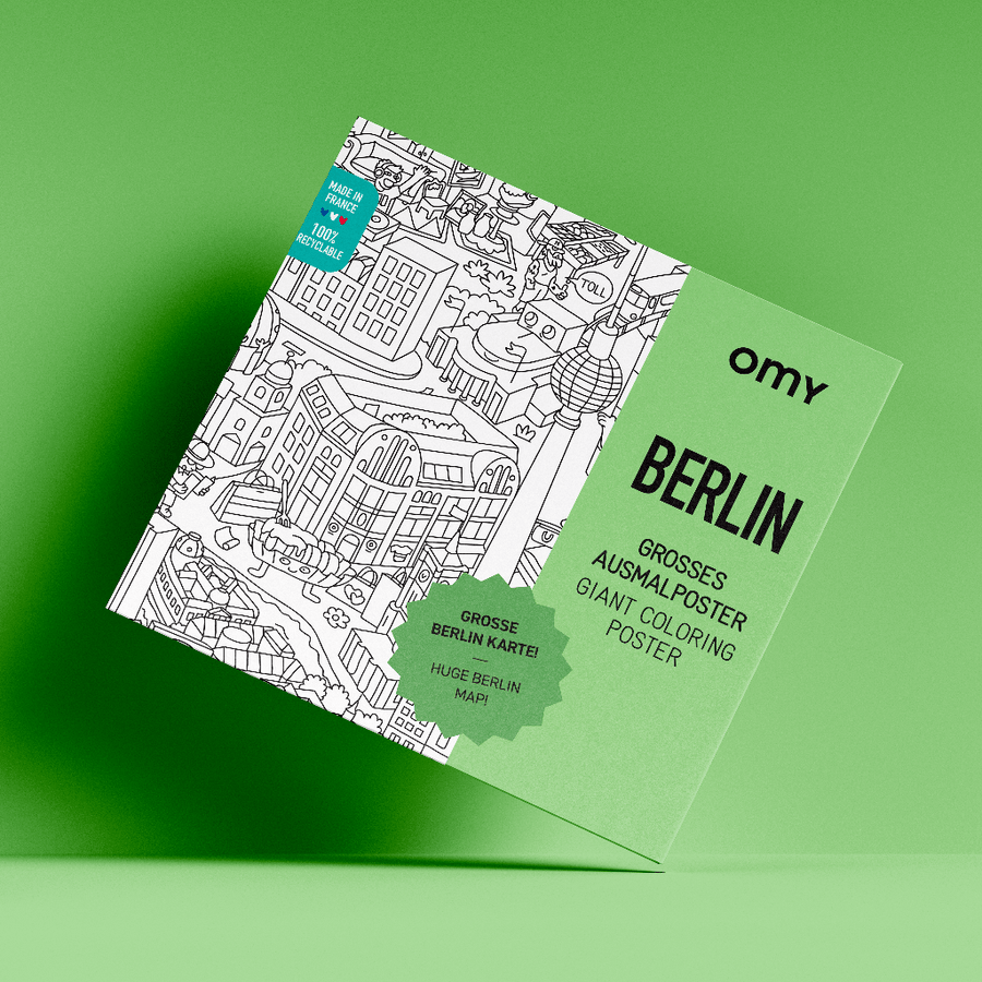 OMY® Színező poszter - Berlin - OMY - Kreatív - OduStore