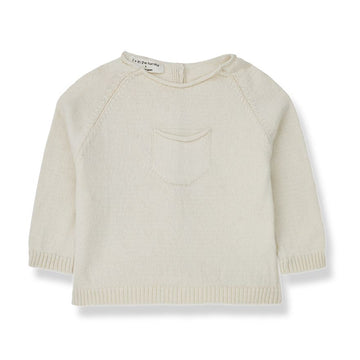 Knitted baby sweater - LENON
