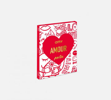 OMY® Mini színező poszter-Amour