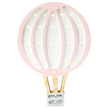 Hőlégballon formájú lámpa