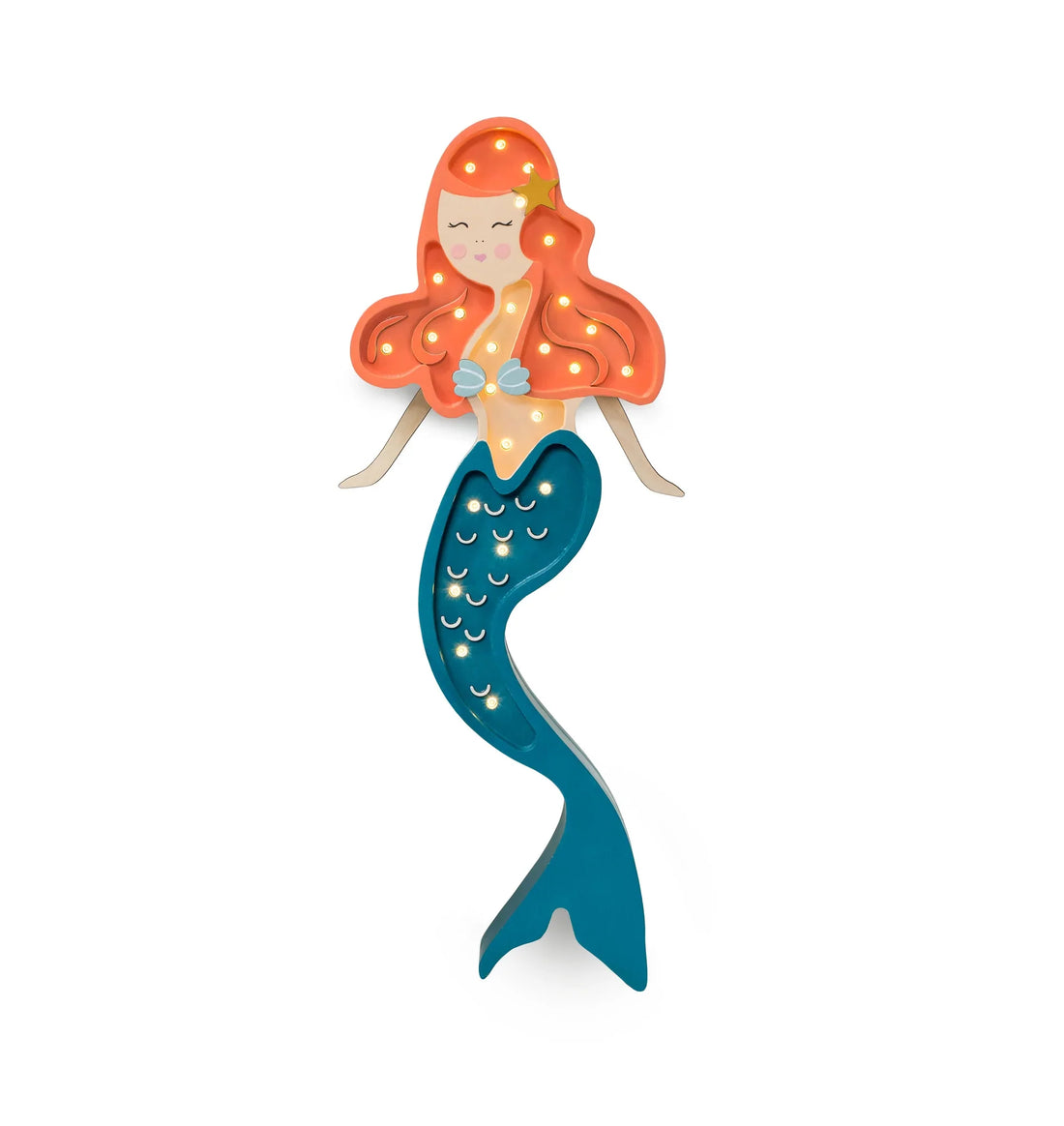 Mermaid lamp