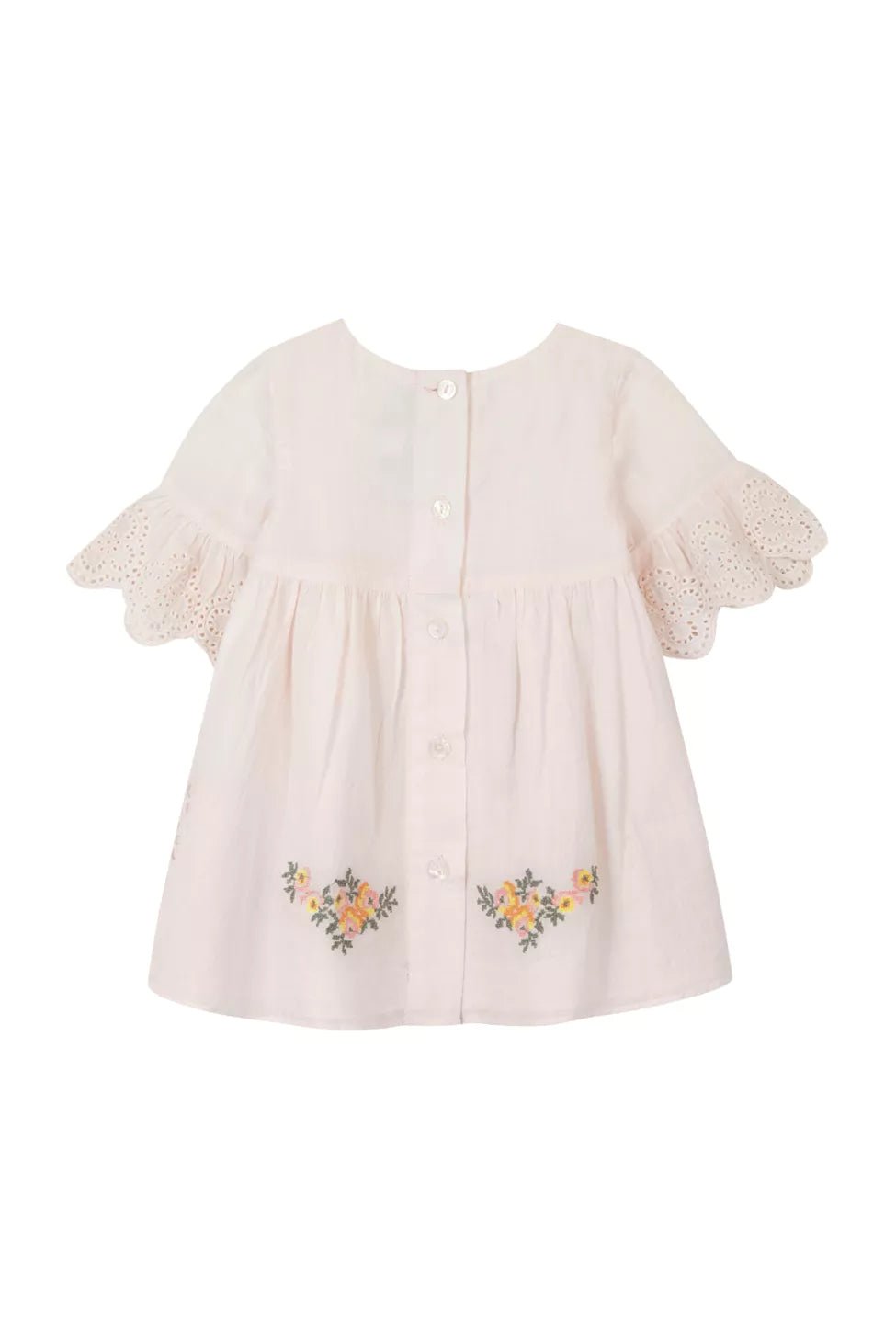 Tartine et Chocolat® Hímzett virágmintás ruha - Tartine et Chocolat - Ruhák és szoknyák - OduStore