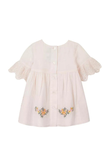 Tartine et Chocolat® Hímzett virágmintás ruha - Tartine et Chocolat - Ruhák és szoknyák - OduStore