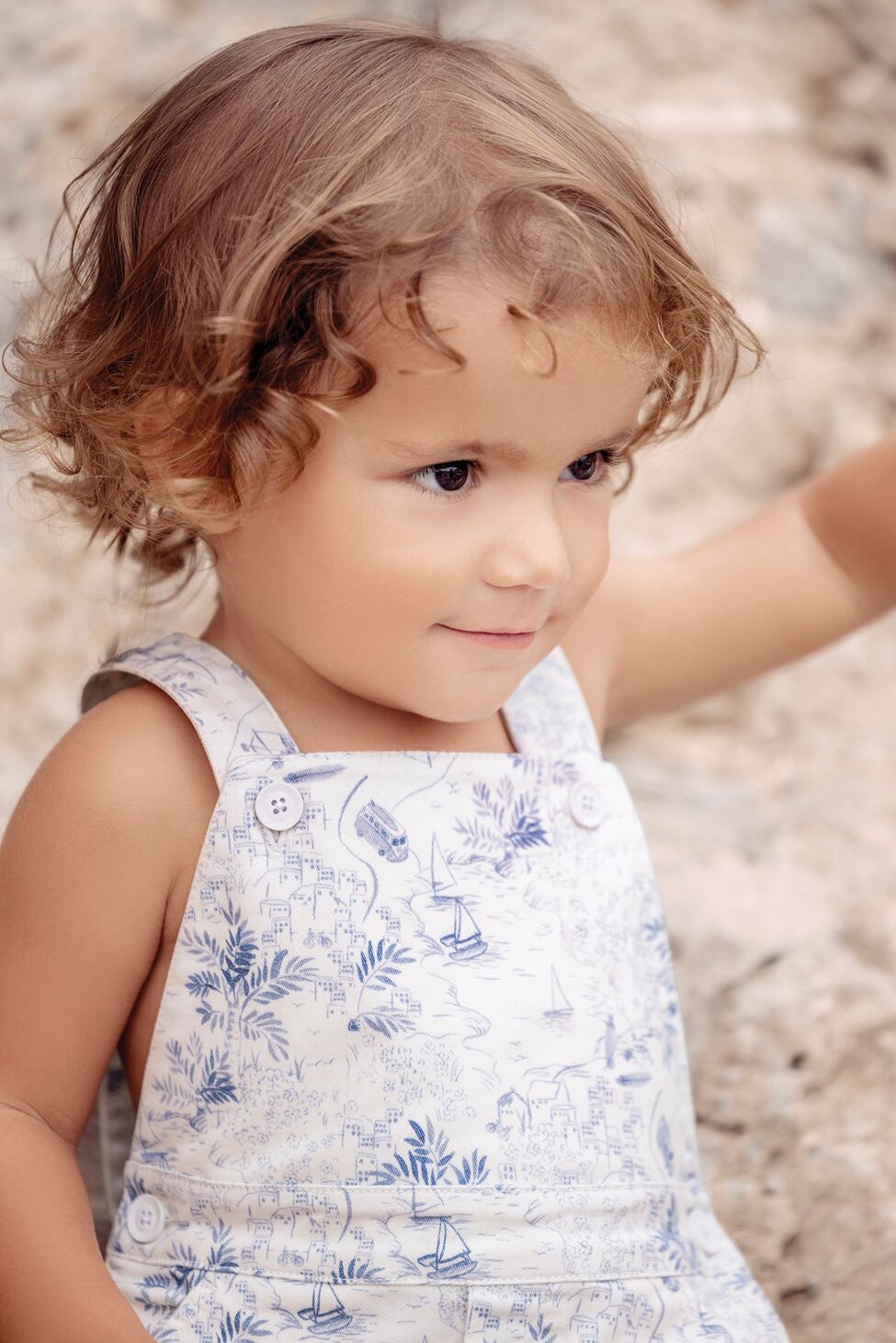 Tartine et Chocolat® Mintás kantáros nadrág - Tartine et Chocolat - Nadrágok és Rövidnadrágok