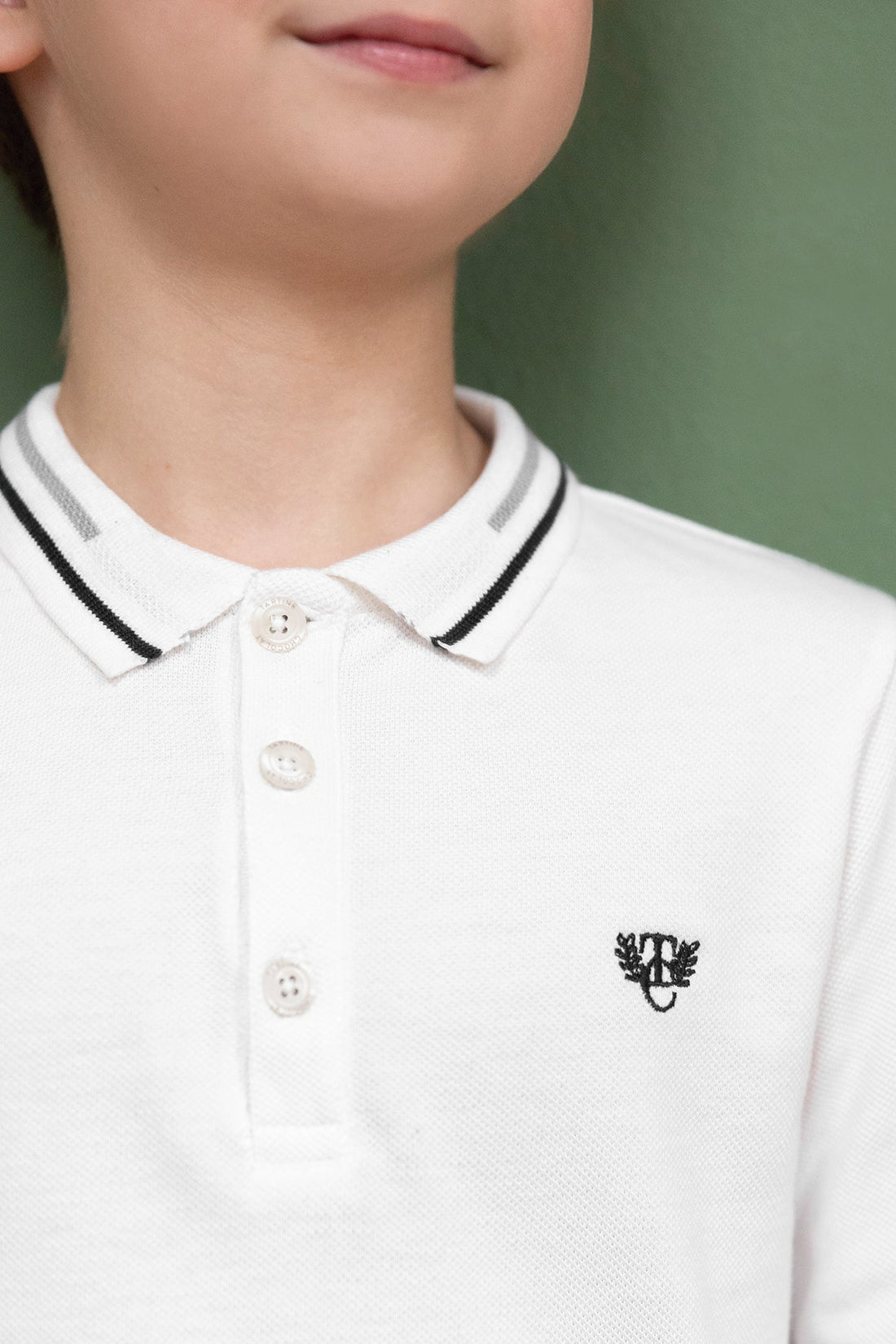 Tartine et Chocolat® Polo Manches longues Monogramme TC Hosszú ujjú - Tartine et Chocolat - Pólók, ingek - OduStore