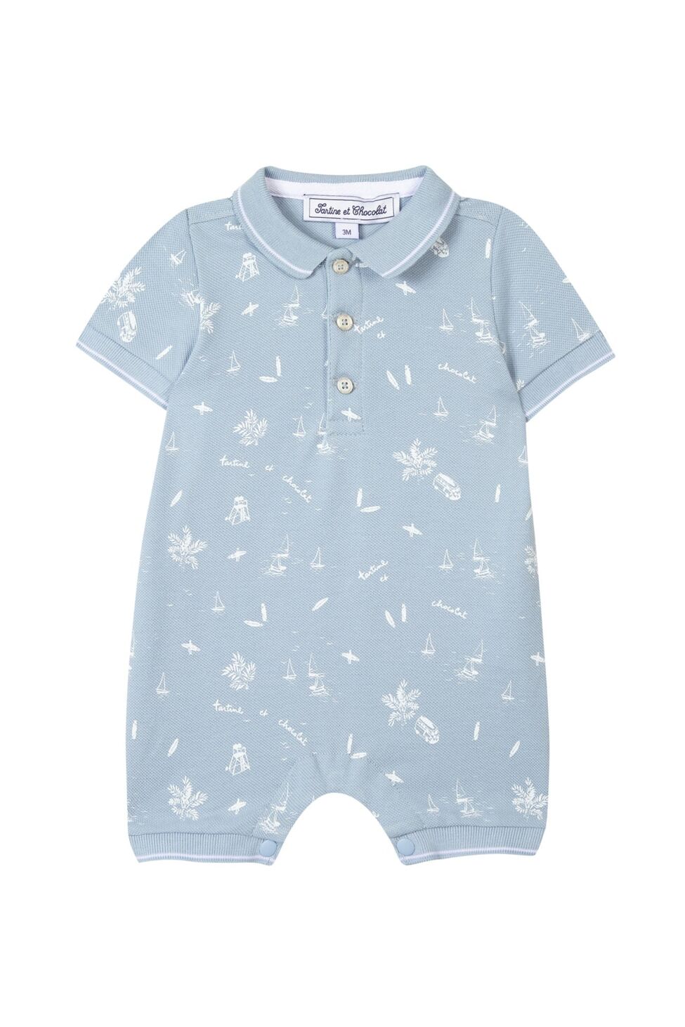 Tartine et Chocolat® Rövid kezeslábas - Denim Lave - Tartine et Chocolat - Napozó - OduStore